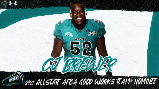 C.J. Brewer Allstate Good Works Team nominee