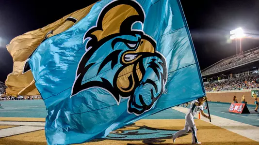 Chauncey Flag in the End zone (2021)