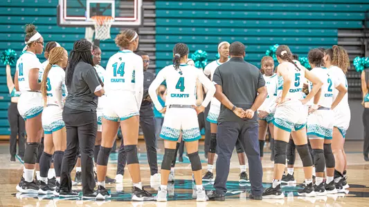 Ga. State post game huddle