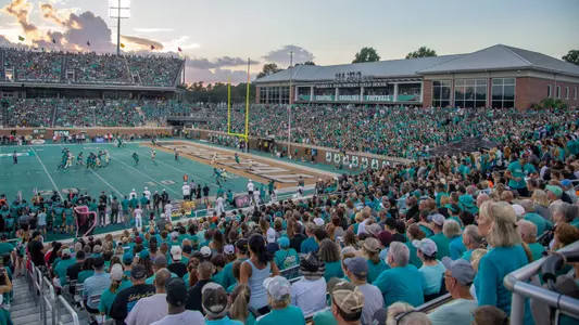 Crowd in stands / student section for Army (9-3-2022)