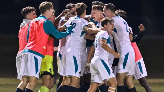 CCU Men's Soccer Celebration