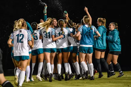 Women's Soccer Celebration_USM