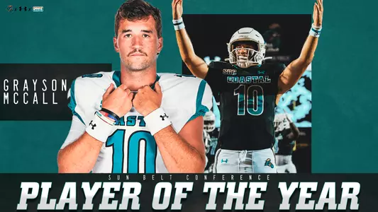 Grayson McCall - 2022 Sun Belt Conference Player of the Year