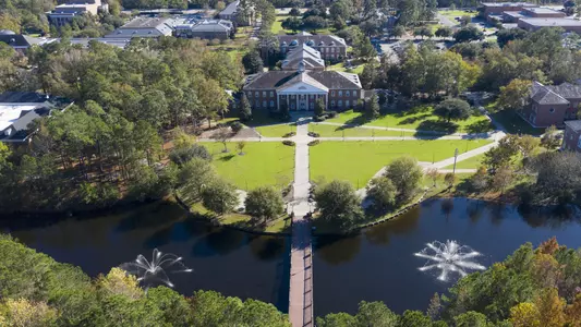 Campus Shot - Drone