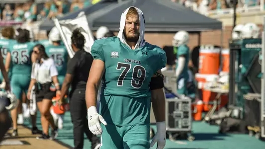 Steven Bedosky sidelines versus UMass (2021)
