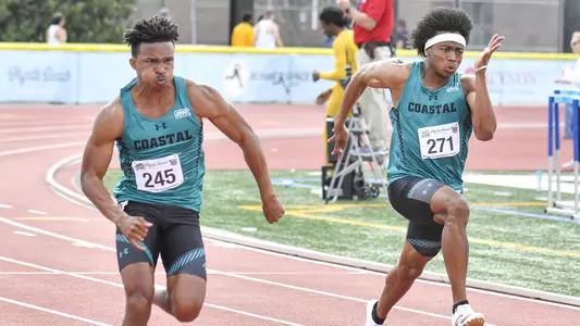 Reggie Barlow and Keshan Sapp at Alan Connie Invitational (2022)