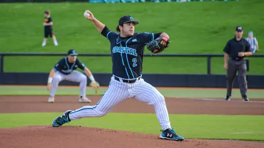 Jack Billings - on the mound versus Charleston (4-6-2022)