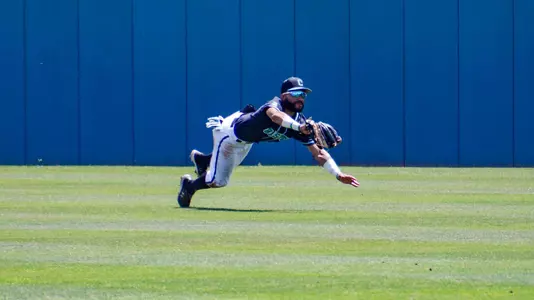 Austin White diving catch in CF versus UTA (4-24-22)