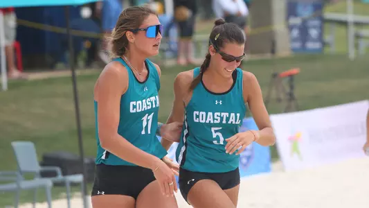 Ellie Hanford and Irena Drobnjak - 2022 C-USA Championship Tournament (4-29-2022)