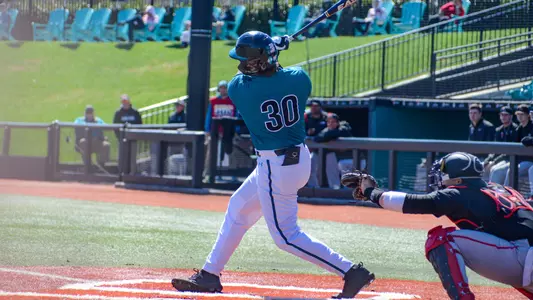 Tyler Johnson at the plate versus Ball State (2022)