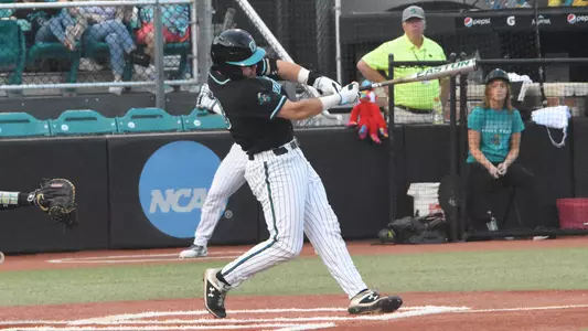 Derek Bender home run versus CofC (4-6-2022)