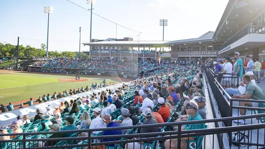 Third-base line stands vs. Clemson (5-17-2022)