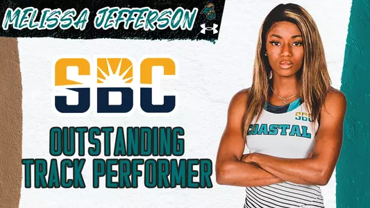 Melissa Jefferson - 2022 Sun Belt Women's Track Outstanding Performer