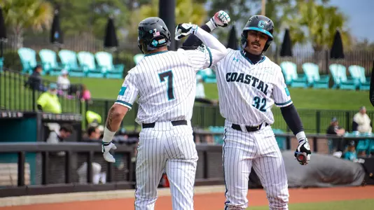 Home run celebration - Weiss and Guangorena (2022)