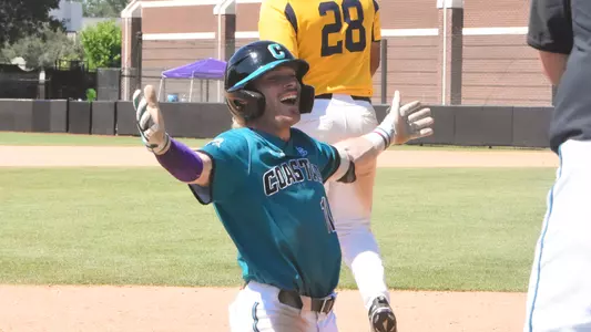 Matt McDermott hits for the cycle versus Coppin State (6-4-2022)