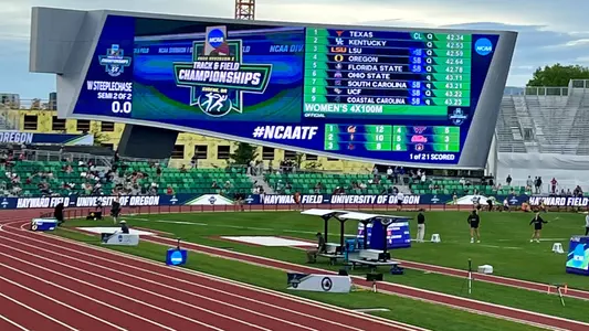 Video Board at NCAA D1 Track & Field Championships