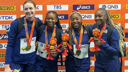 Ceremony - 2022 World Athletics U20 Championships - Mekenze Kelley
