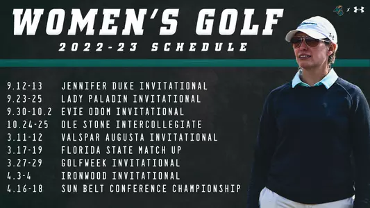 Women's Golf Schedule