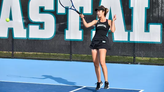 Anna Babayan action shot vs. App State (spring 2022)