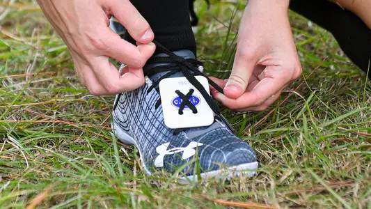 Cross Country UA shoe and timing piece