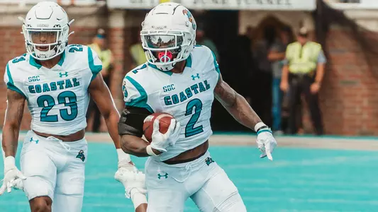 D'Jordan Strong with a INT return versus Buffalo (9-17-2022)