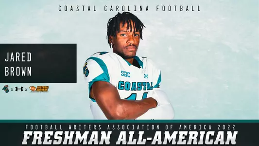 Jared Brown 2022 FWAA Freshman All-American