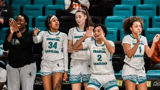 Bench Cheering for teammates