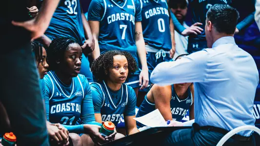 Coach at timeout talking about next play