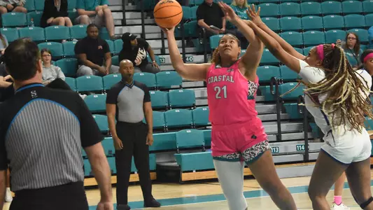 Aja for 2 of her 31 vs GSU