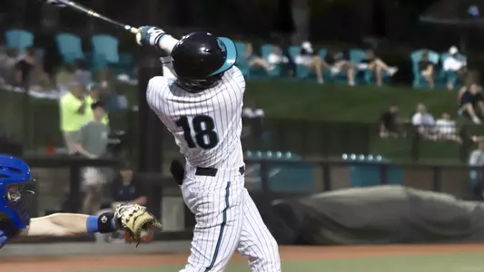 Chad Born home run versus Creighton (2-24-2023)