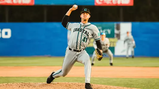 Colin Yablonski on the mound at GSU (4-1-23)