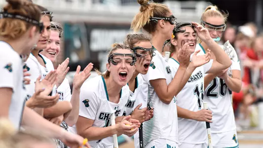 Cheering from the bench