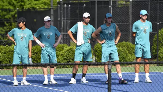 Men's Team on the court at SBC Championship (2023)