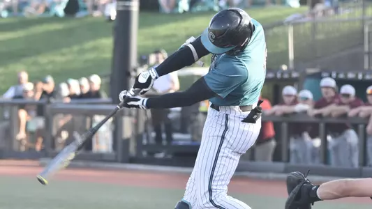 Nick Luck with a big swing versus Charleston (4-19-23)