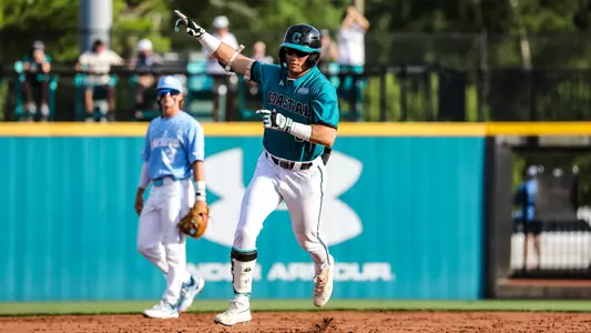 Nick Lucky home run trot versus UNC (5-16-23)