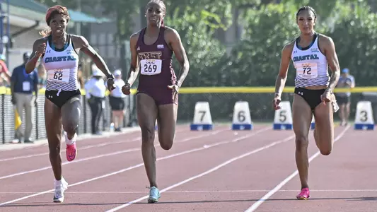 Alexis Glasco and Kayla Sweeney - 100-meters (2023 SBC Championships)