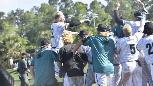Graham Brown walk-off HR celebration versus App State (5-6-23)