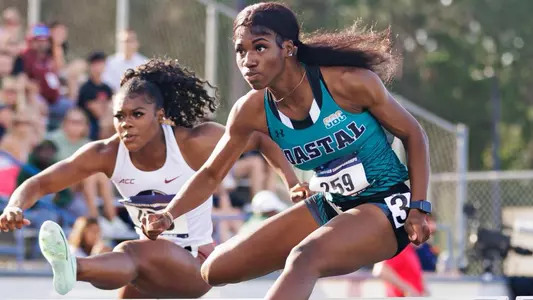 Alexis Glasco at 2023 NCAAs East Regional - hurdles