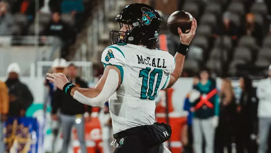 Grayson McCall vs. ECU action at bowl game (12-27-22)