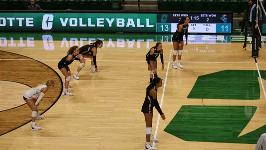 Waiting for the serve