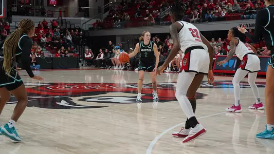 Brooks at the top of the key vs NC State