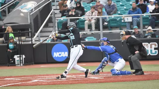 Brown at bat vs Duke