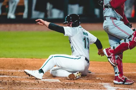 Jake Books scores against Alabama on 2/21/2025