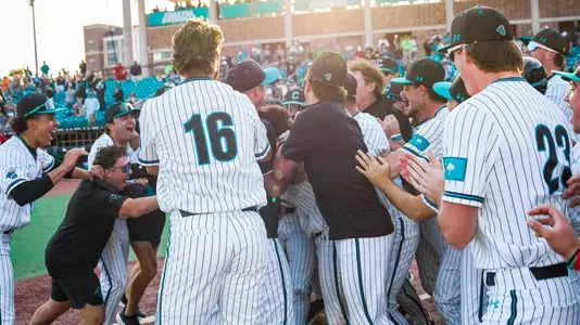 Bodine Walk-Off Celebration vs Rutgers