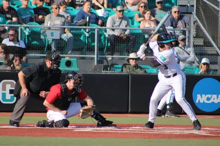 Domenico Tozzi hits against Rutgers on 3/1/2025