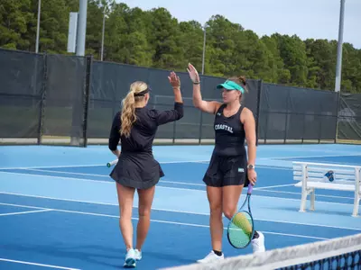 tennis high five