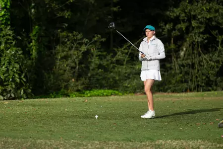 Carolina Hortian at the Golf Week Invitational at the Caledonia Golf Course on April 1, 2024. Photo by Scott Dean