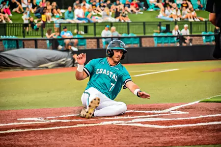 Blake Barthol slides in for run against Campbell on 4/1/2025