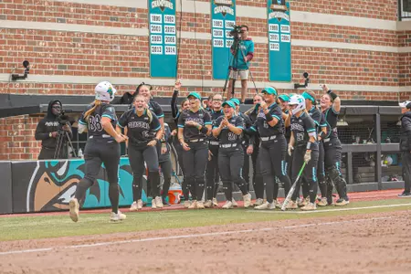 Georgia Hood Home Run Celebration