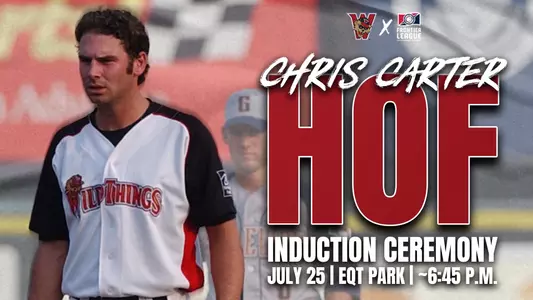 Chris Carter Frontier League HOF Graphic